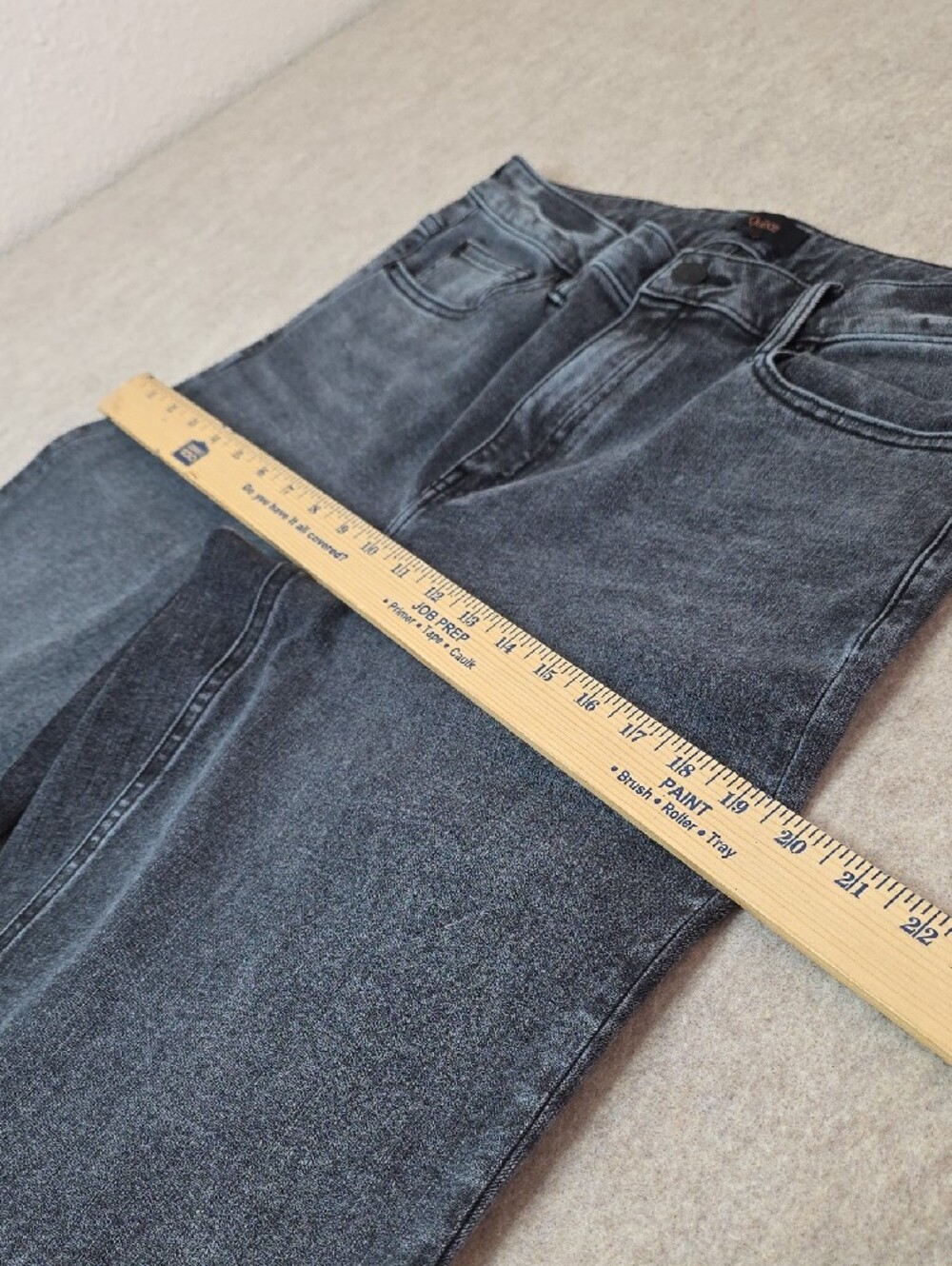 🖤 Quince Ultra-Soft High-Rise Wide Leg Jeans - Washed Black (Size 31) - Picture 12 of 16